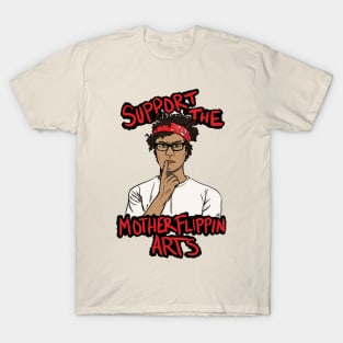 Moss IT Crowd Support the Mother Flippin Arts T-Shirt